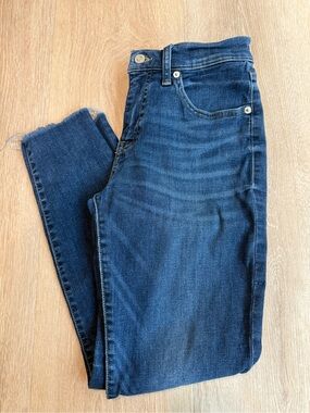 Lucky Brand Women's Dark Indigo Skinny Jeans
